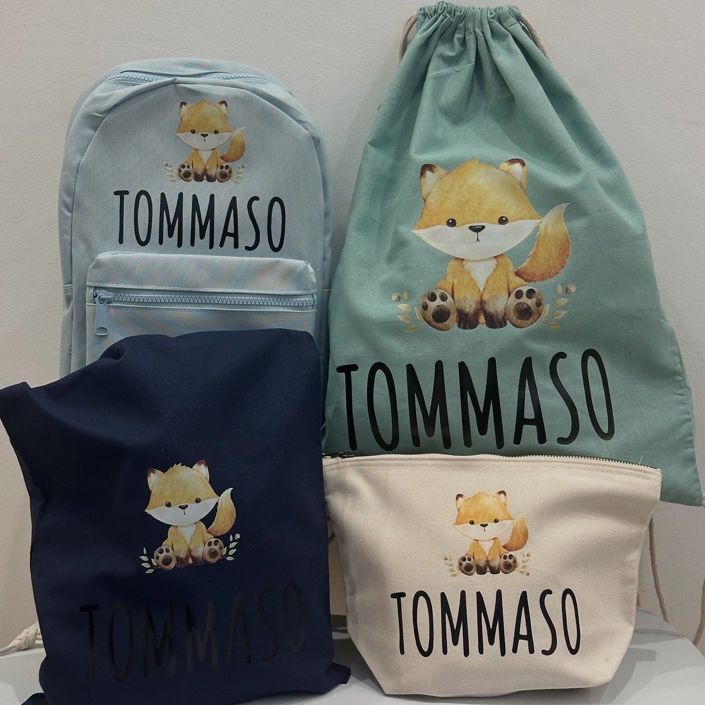 SET ASILO - Sacca grande + Sacca cambio + Pochette
