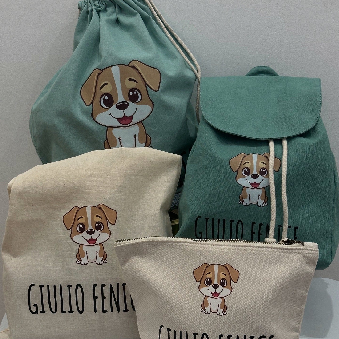 SET ASILO - Sacca grande + Sacca cambio + Pochette