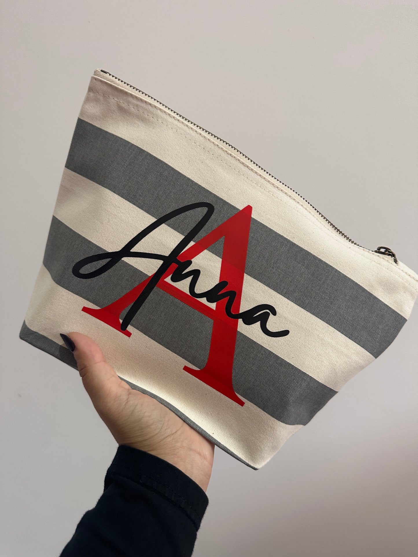 Pochette in cotone personalizzabile