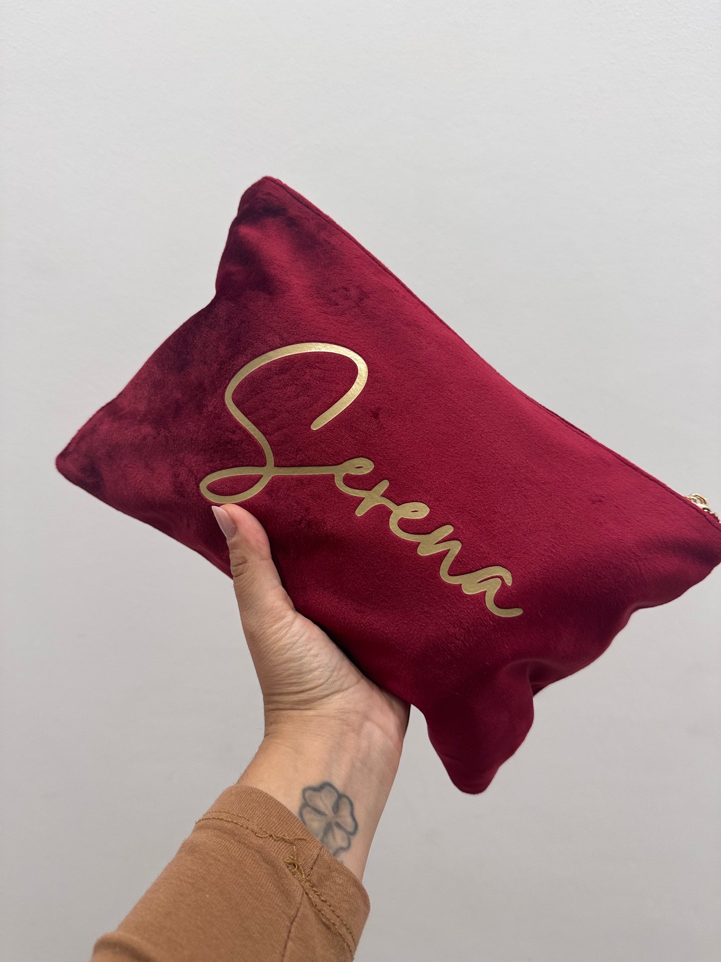 Pochette in velluto