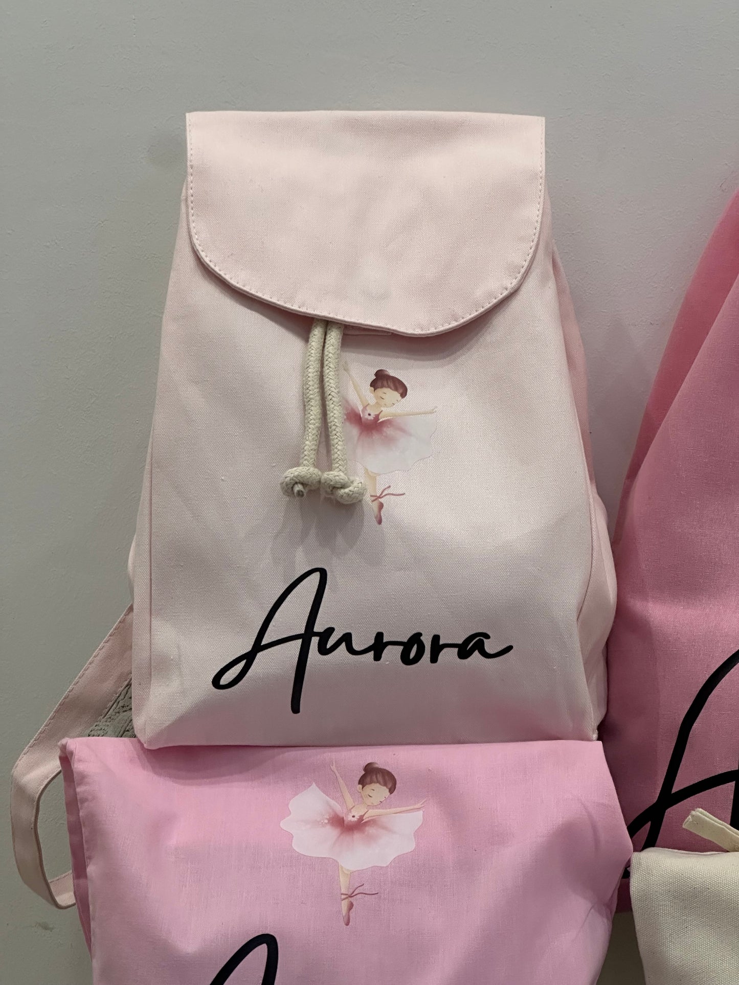 Zainetto asilo in cotone