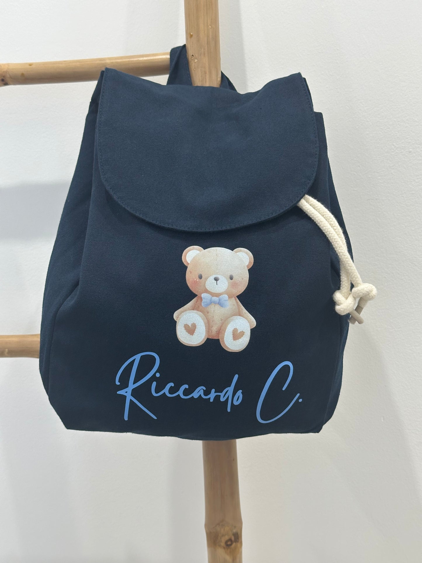 Zainetto asilo in cotone