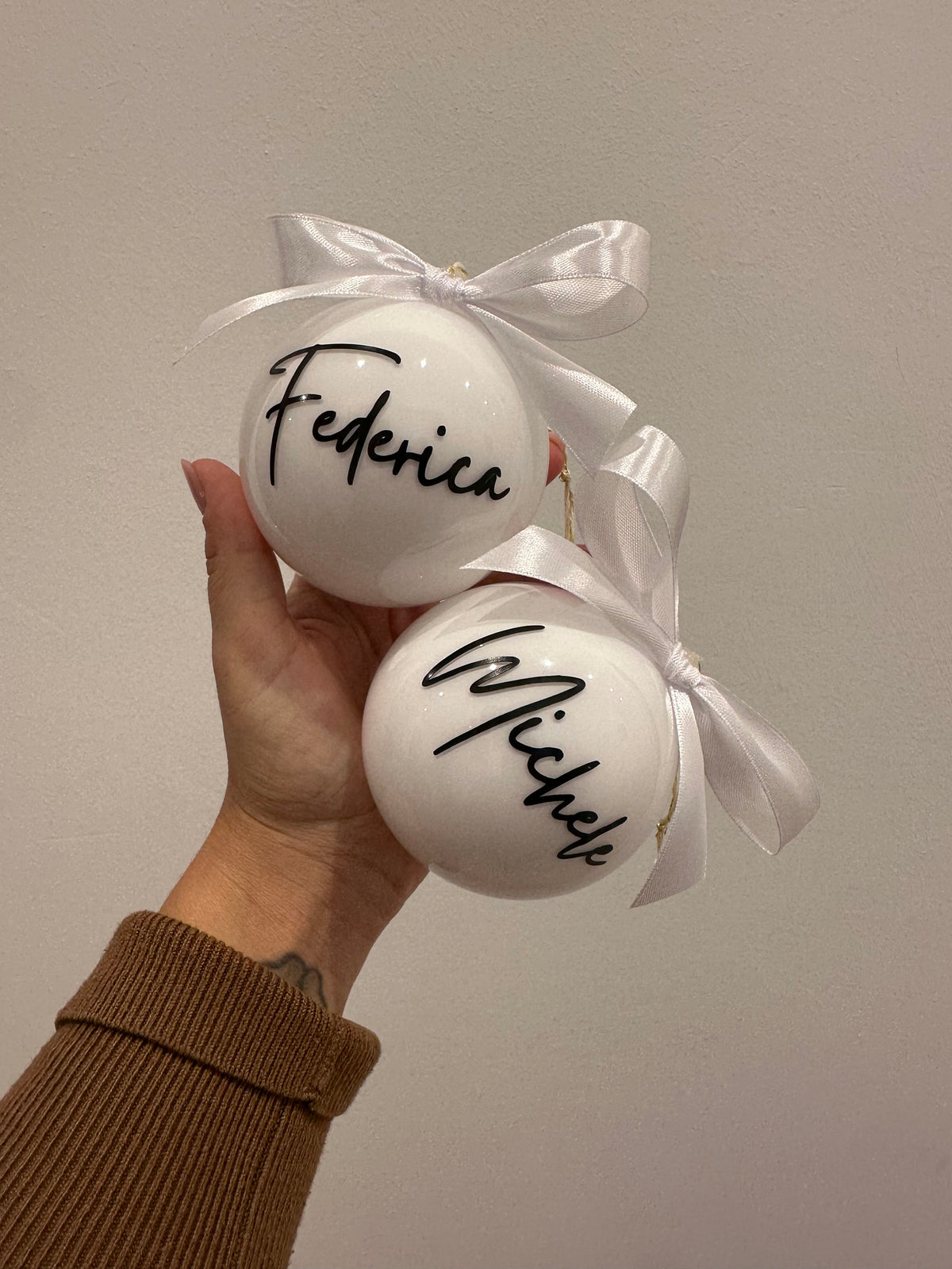 Pallina personalizzata con nome
