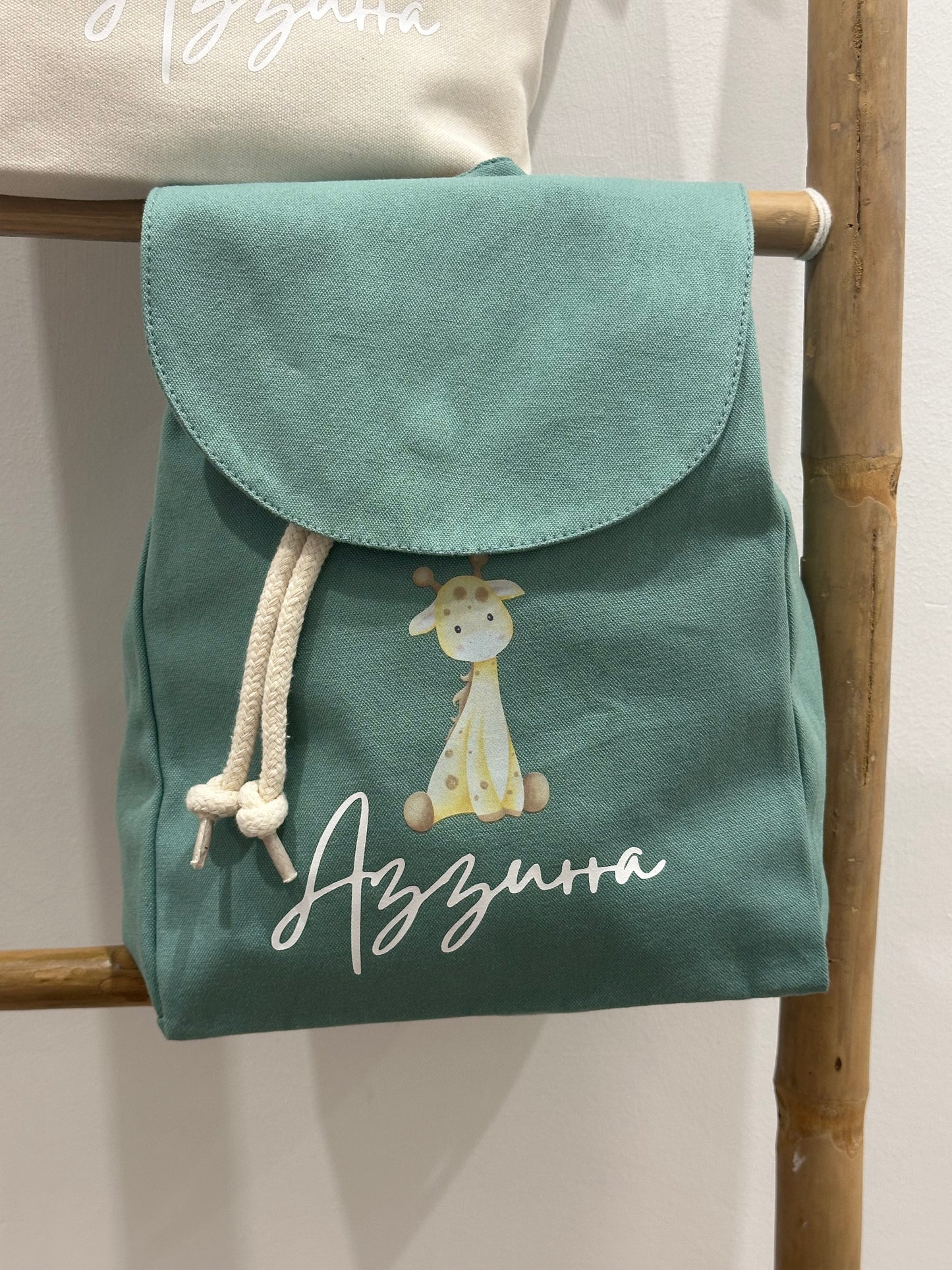 Zainetto asilo in cotone