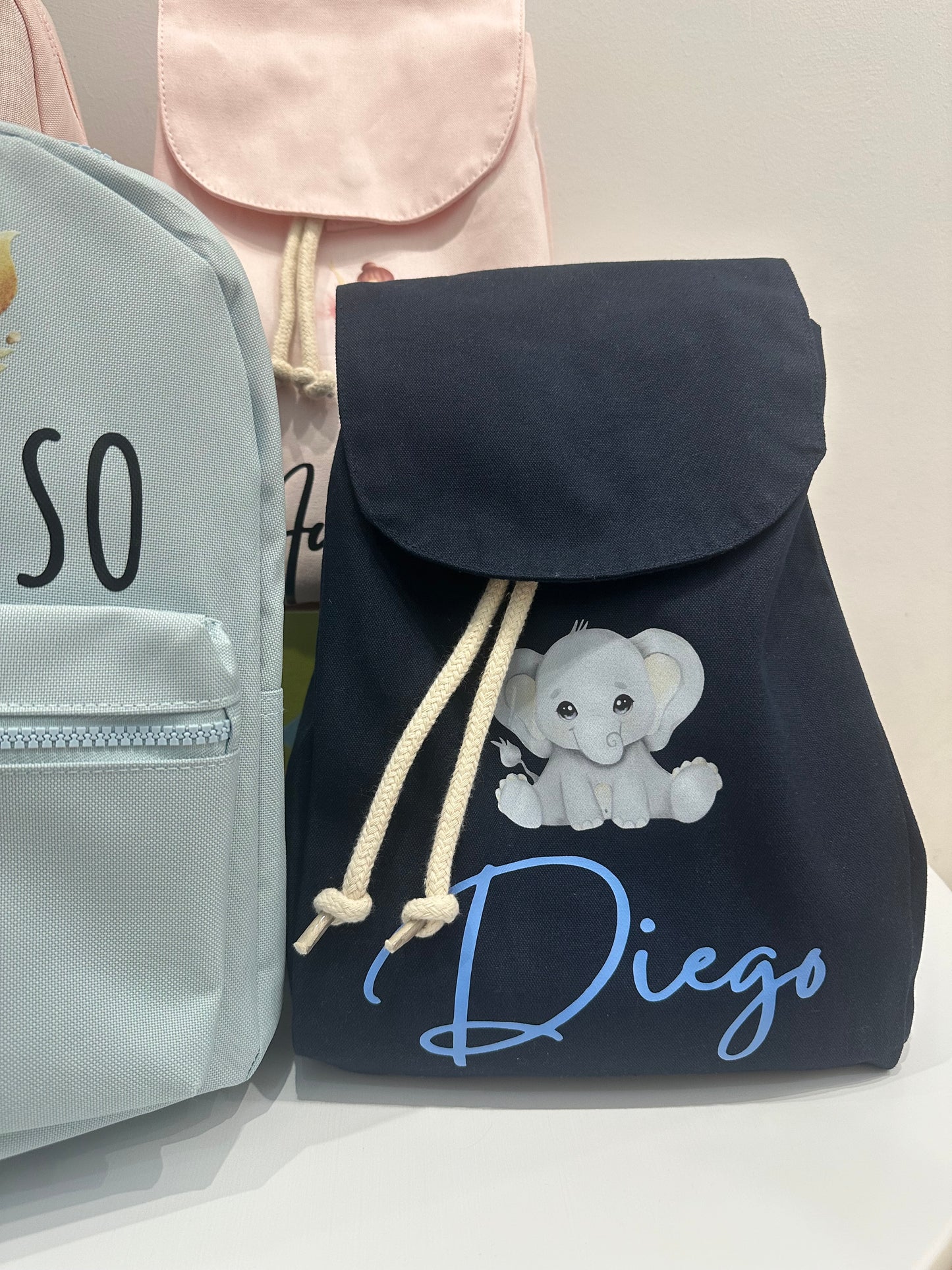 Zainetto asilo in cotone