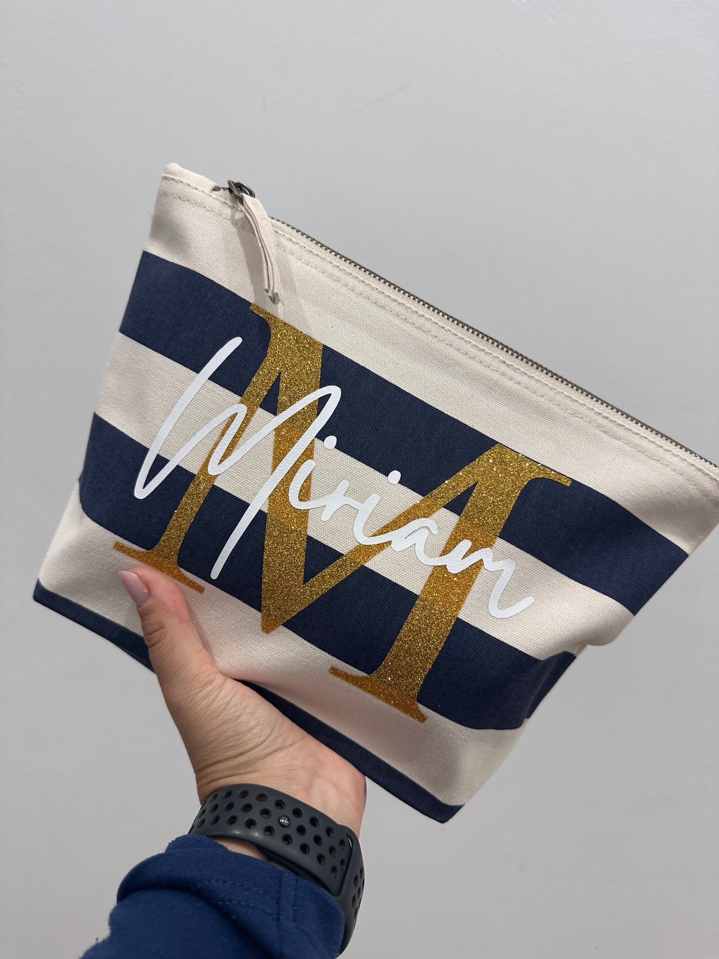 Pochette in cotone personalizzabile