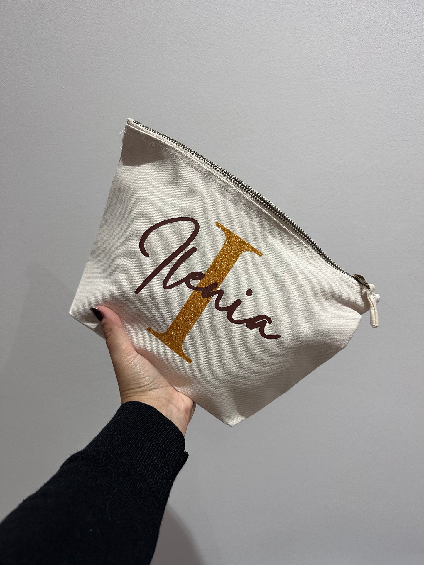 Pochette in cotone personalizzabile