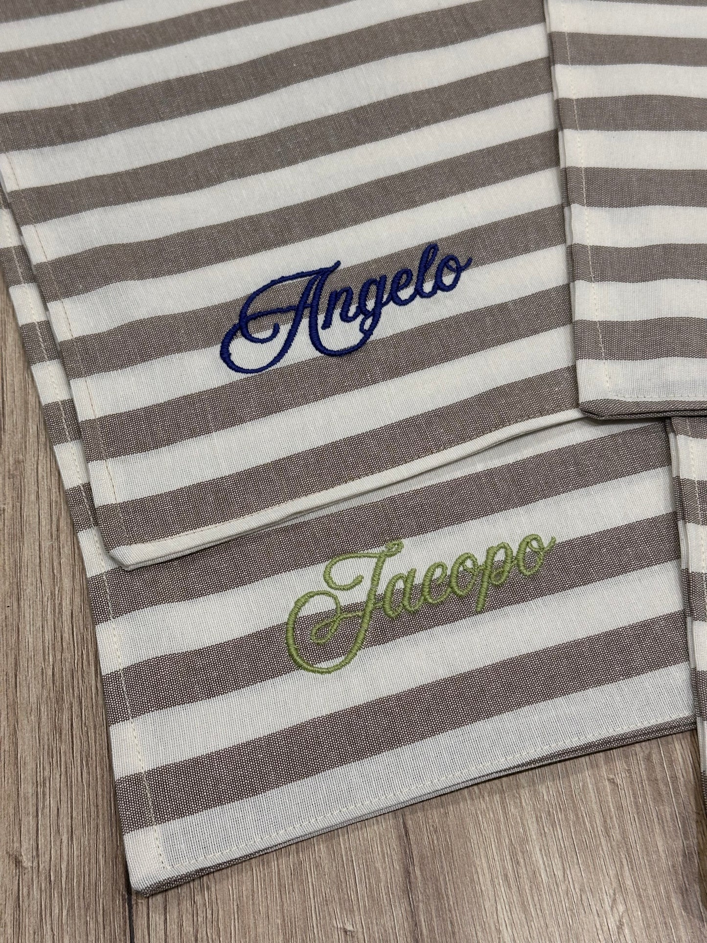 Set da 2 tovagliette personalizzate