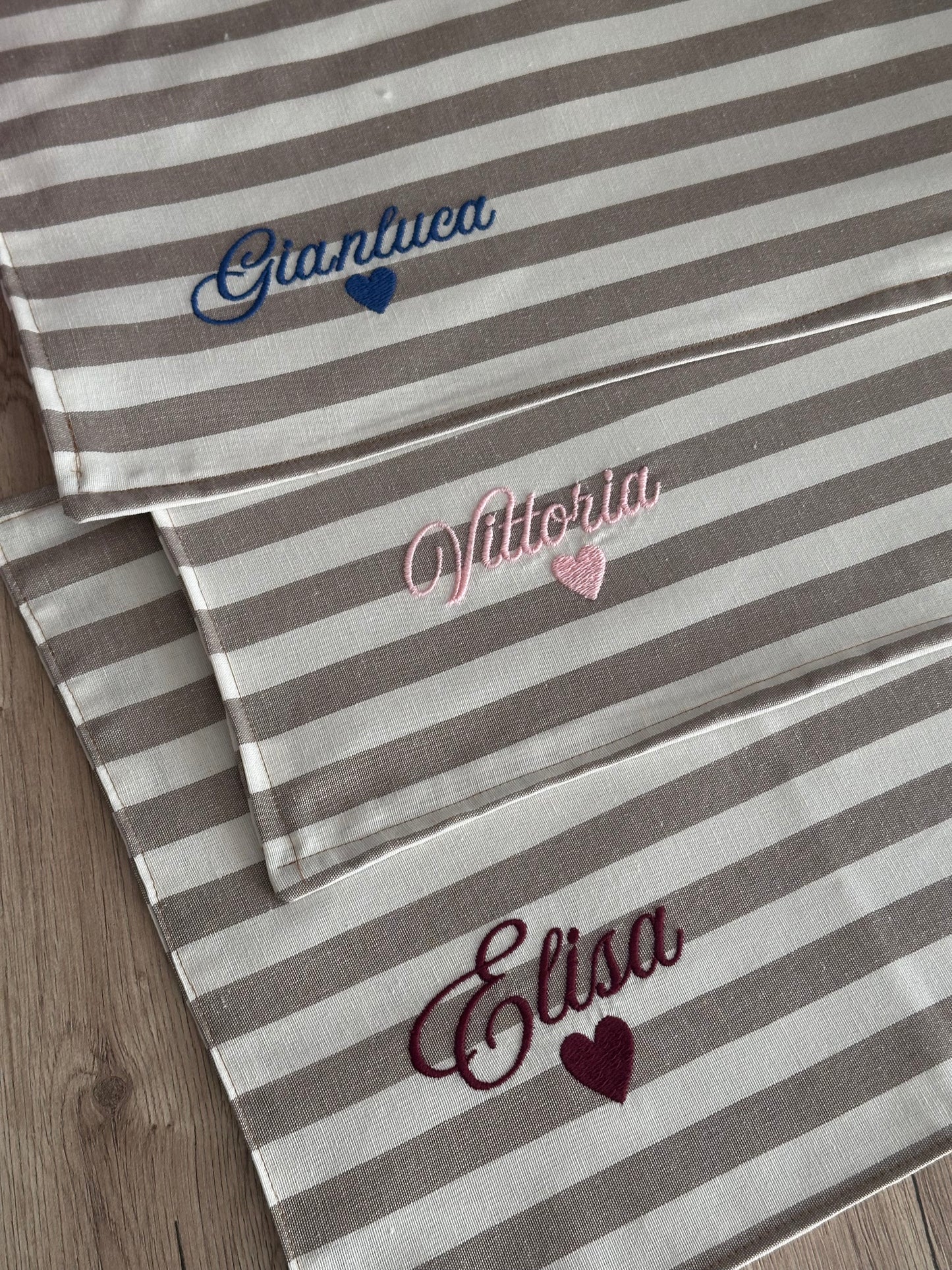 Tovagliette personalizzate