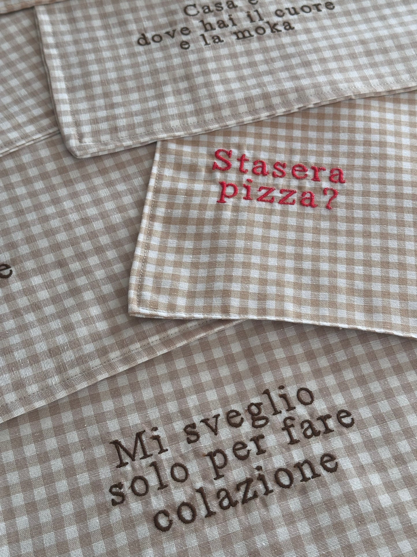Tovagliette personalizzate