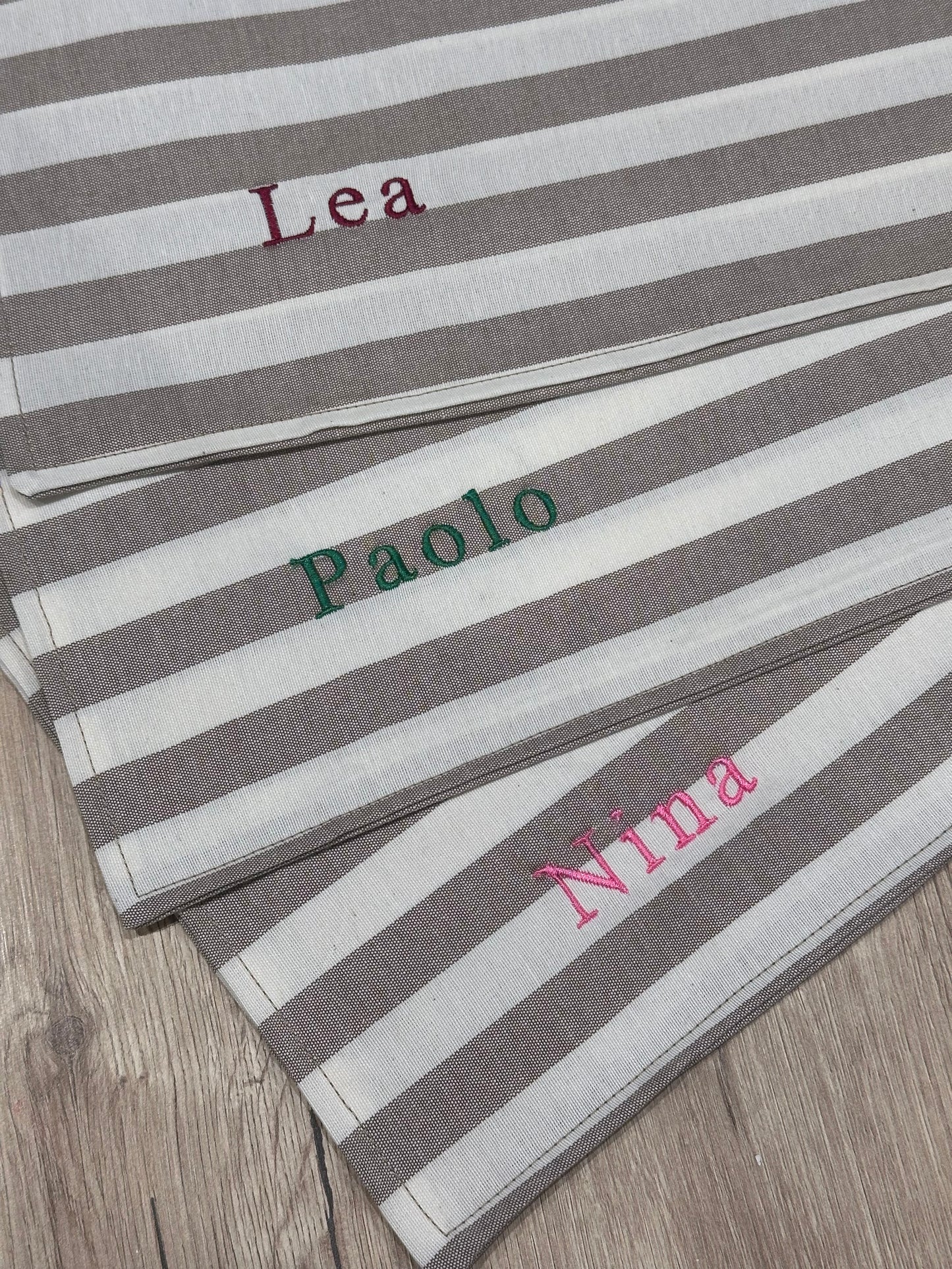 Set da 2 tovagliette personalizzate