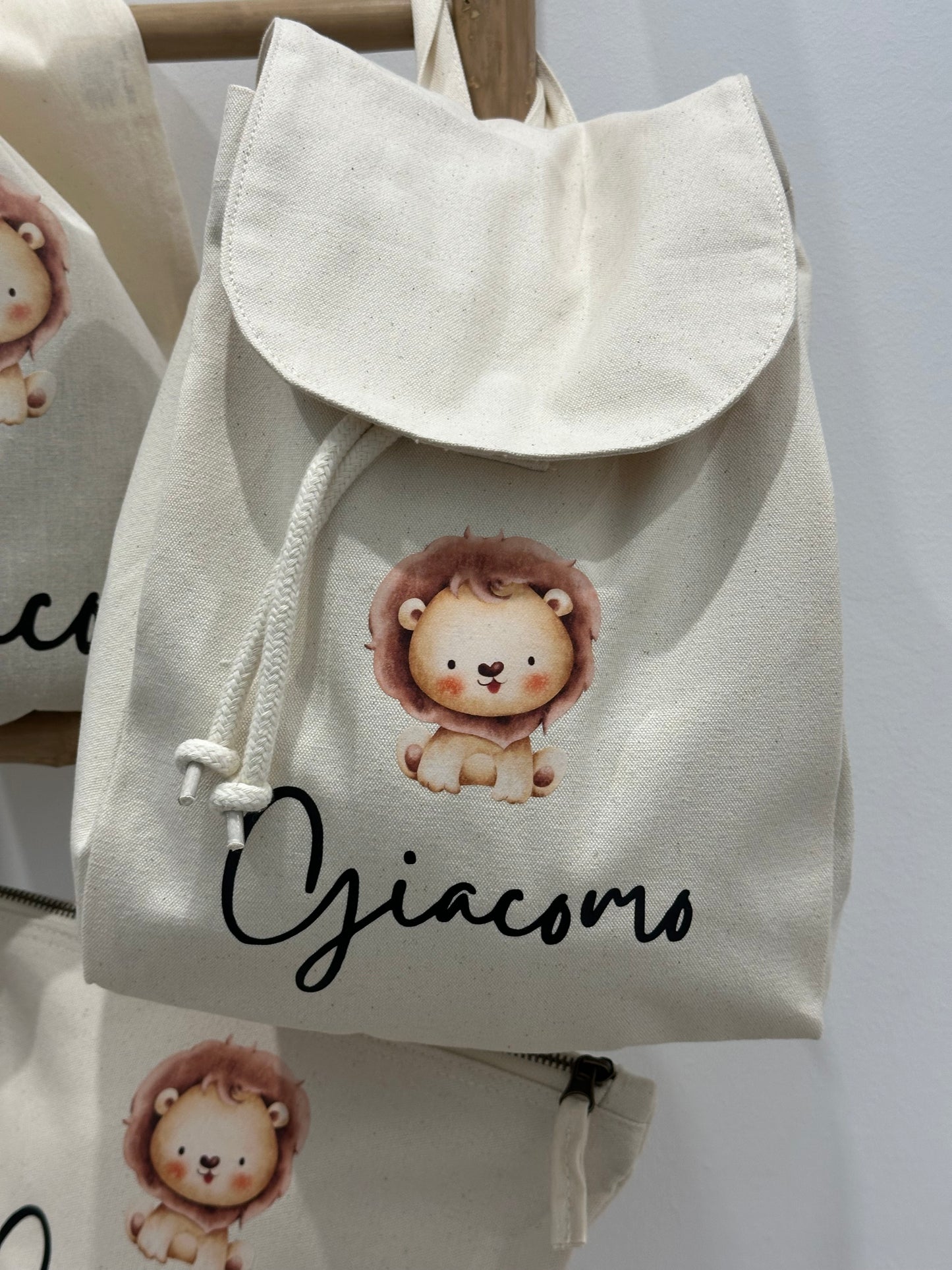 Zainetto asilo in cotone