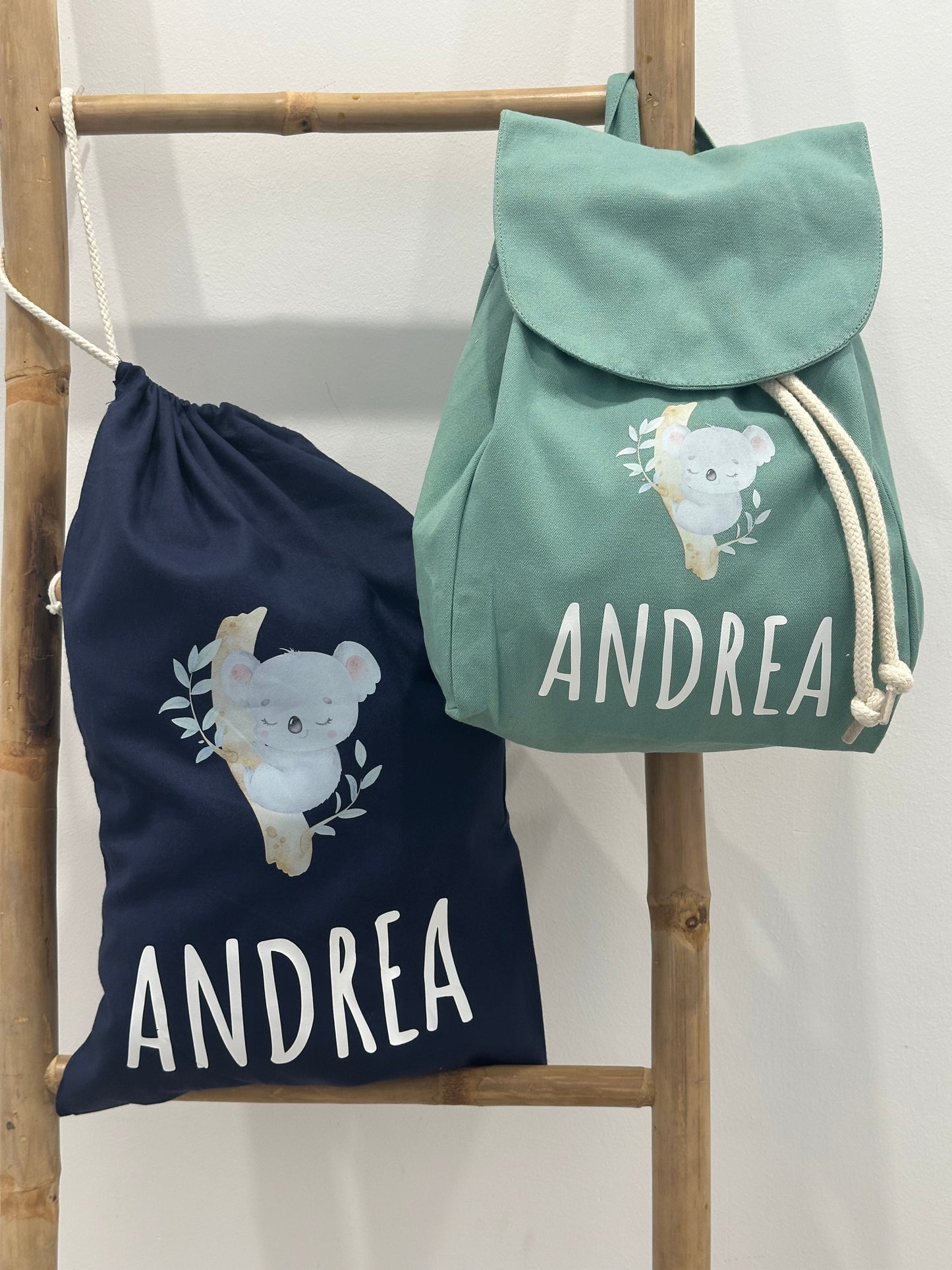 Zainetto asilo in cotone