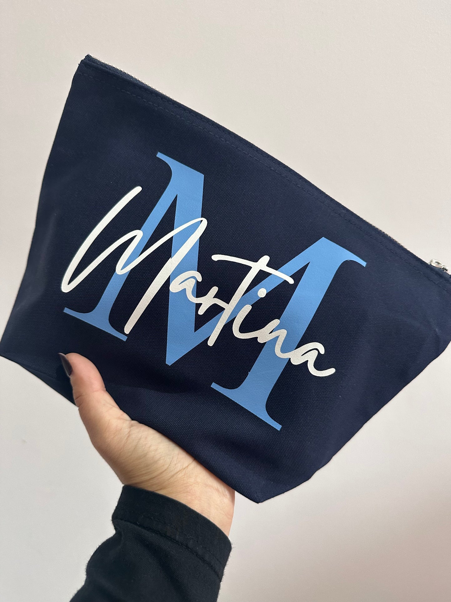 Pochette in cotone personalizzabile