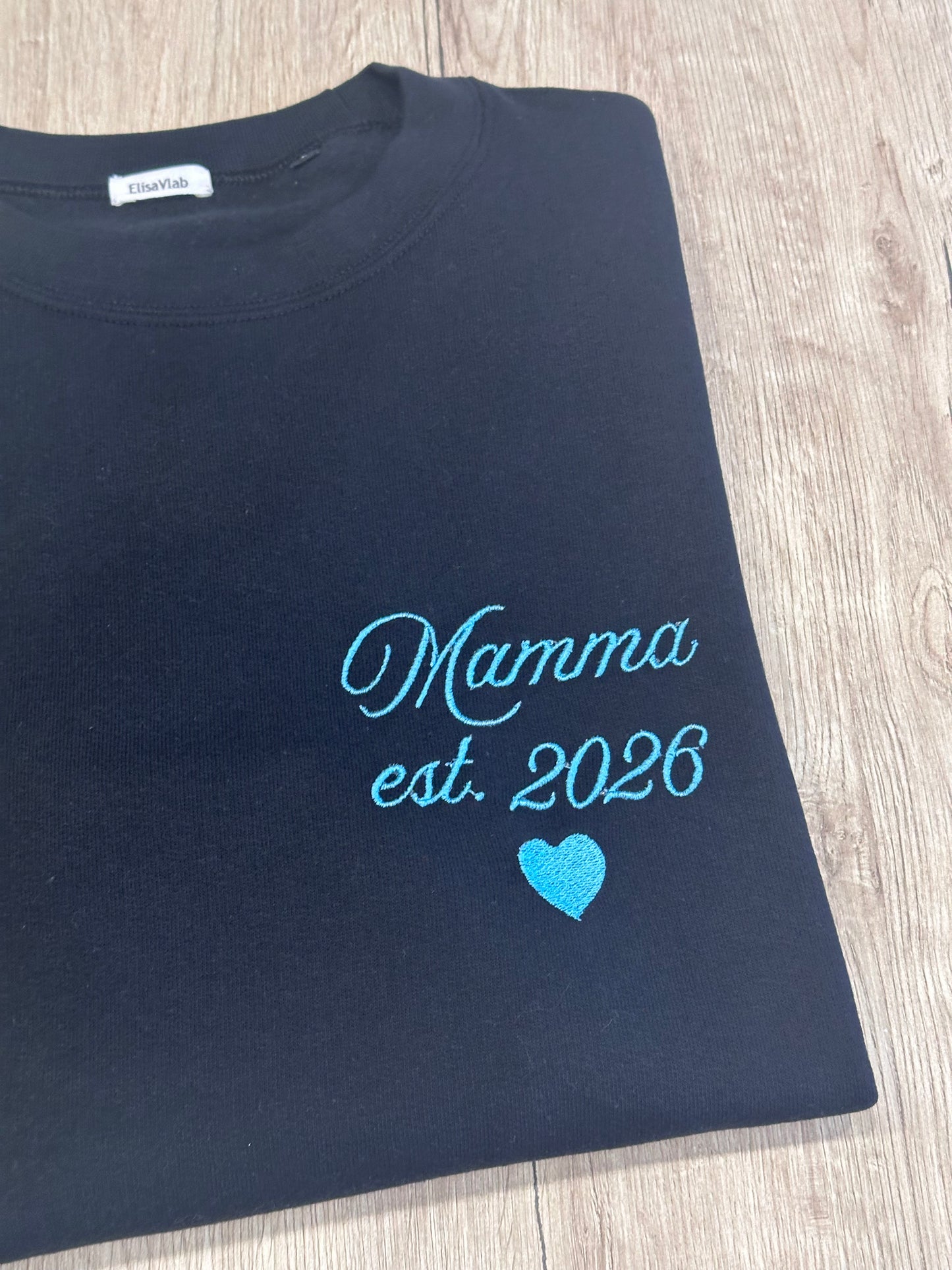 Personalizza la tua felpa - ricamo a macchina