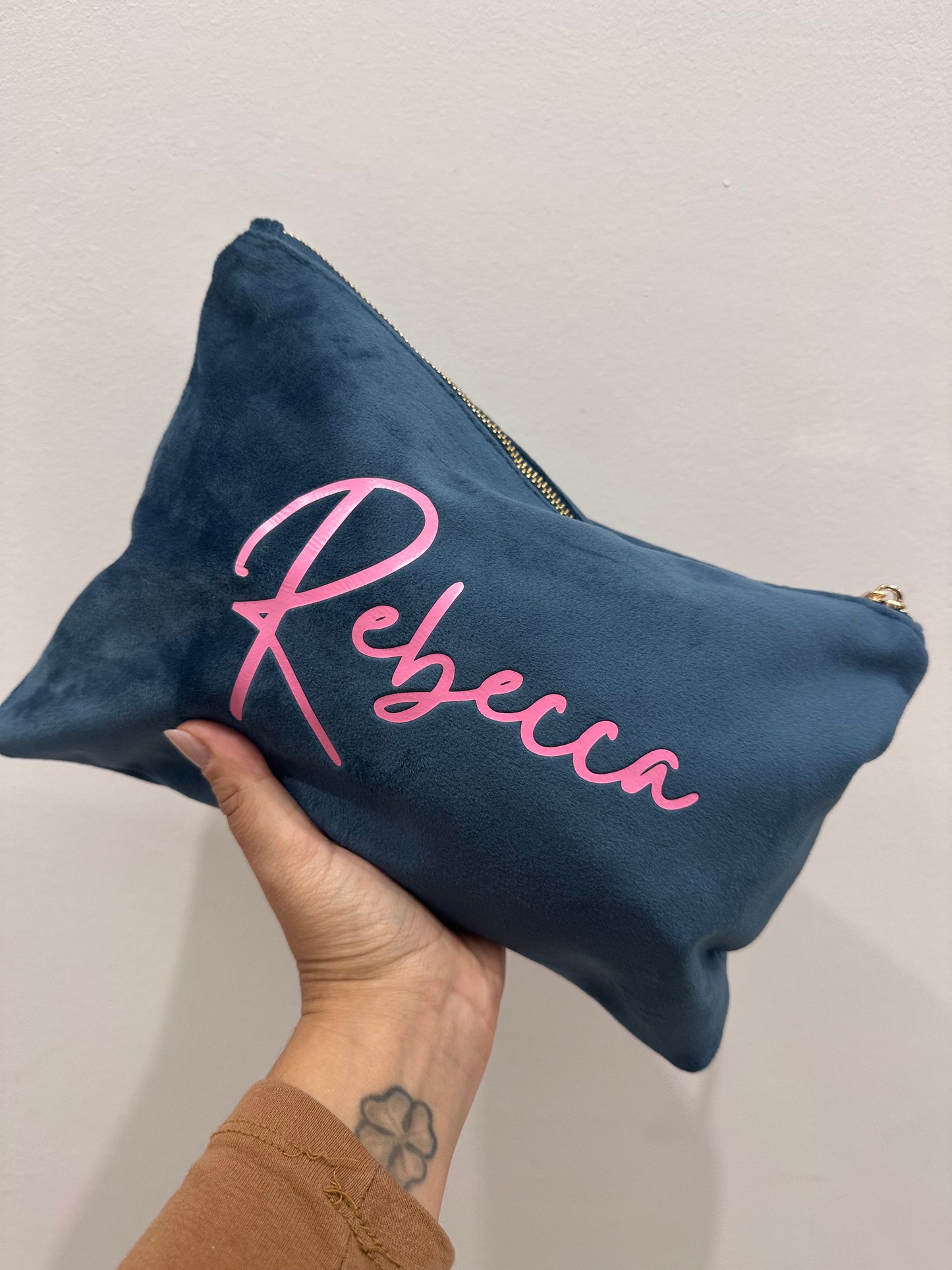 Pochette in velluto