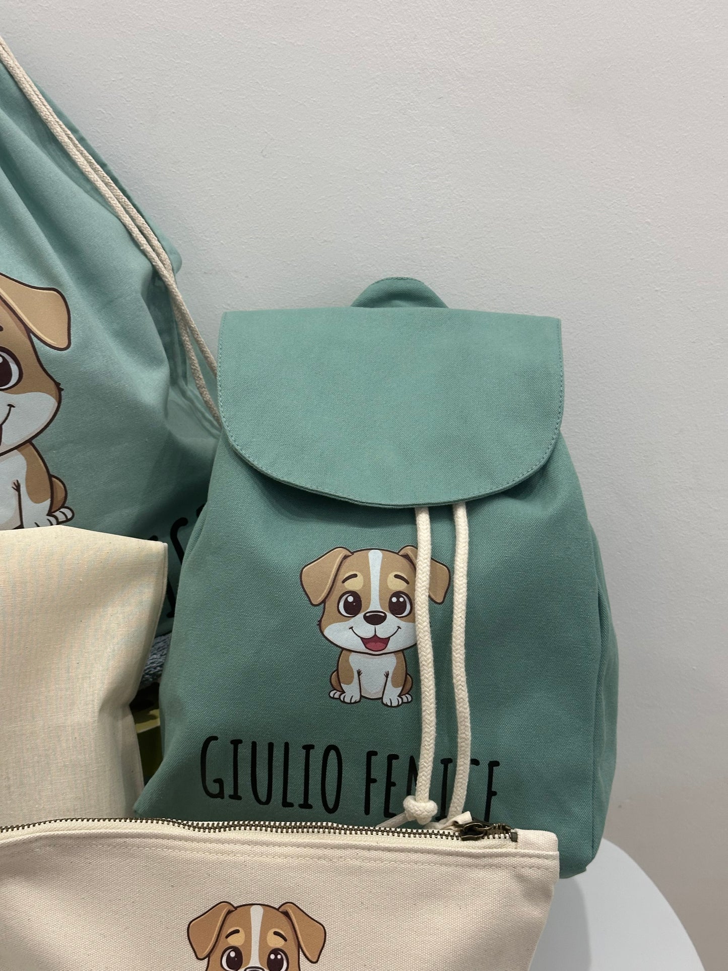 Zainetto asilo in cotone