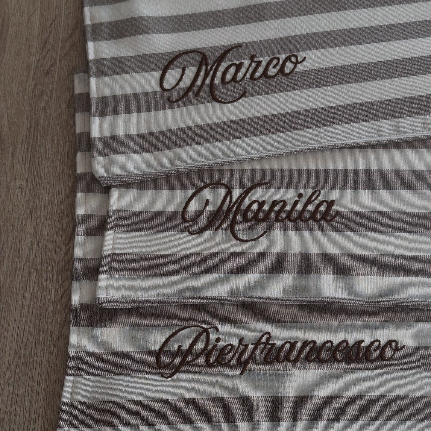 Tovagliette personalizzate