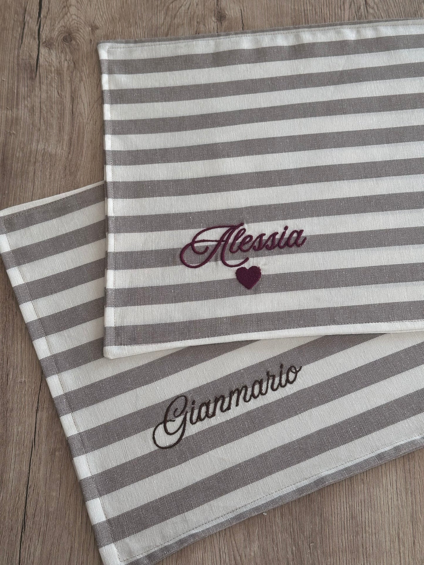 Tovagliette personalizzate