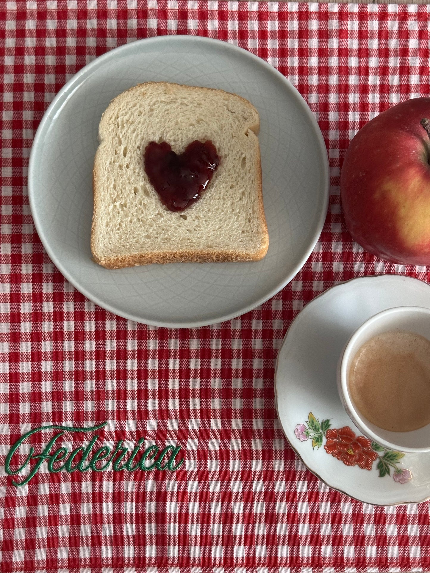 Set da 2 tovagliette personalizzate