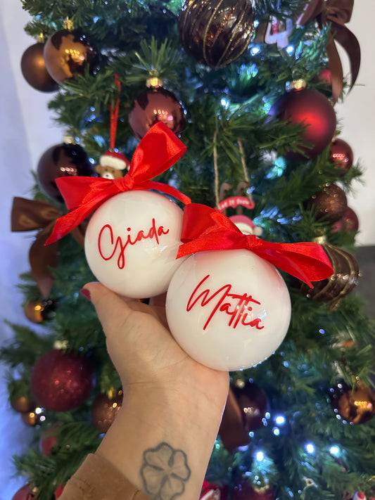 Pallina personalizzata con nome