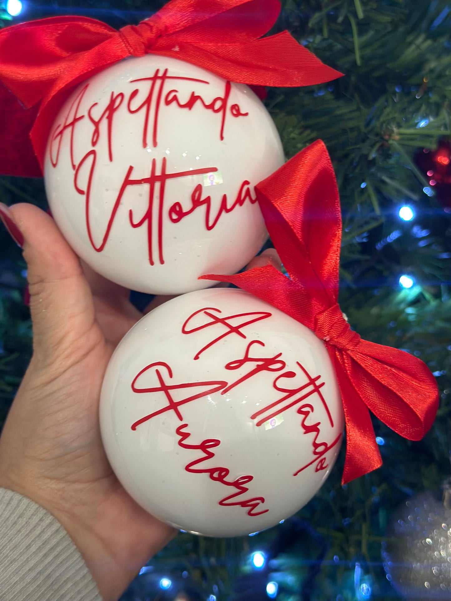 Pallina personalizzata con frase