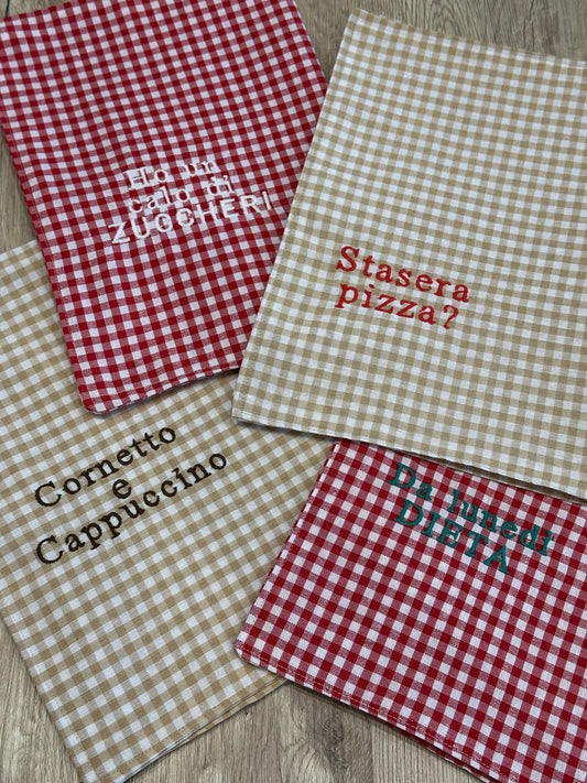 Tovagliette personalizzate
