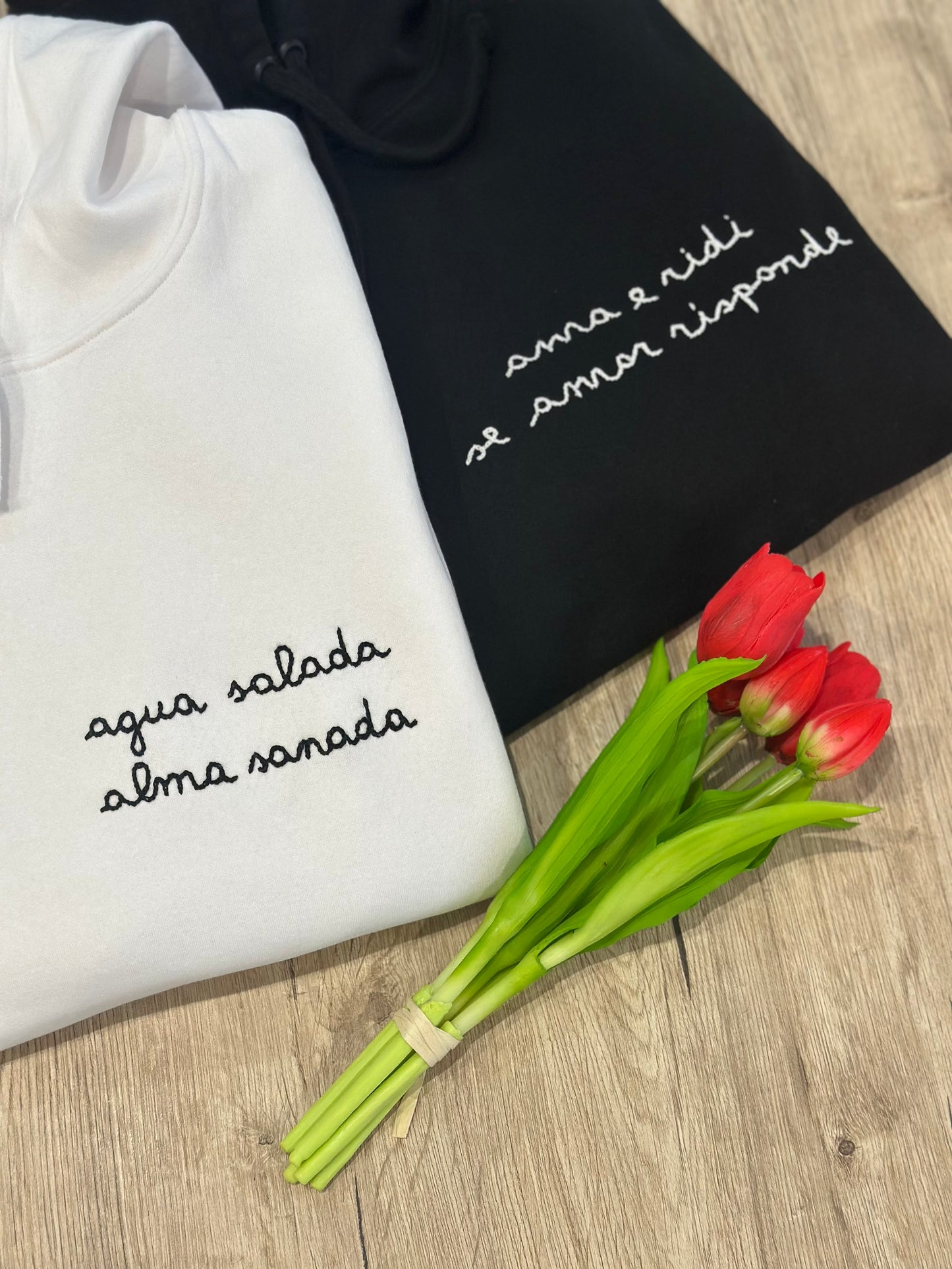 Personalizza la tua felpa - ricamo a mano