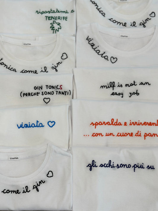 PERSONALIZZA LA TUA T-SHIRT