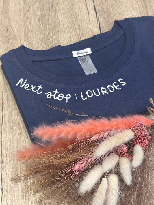 T-shirt NEXT STOP LOURDES
