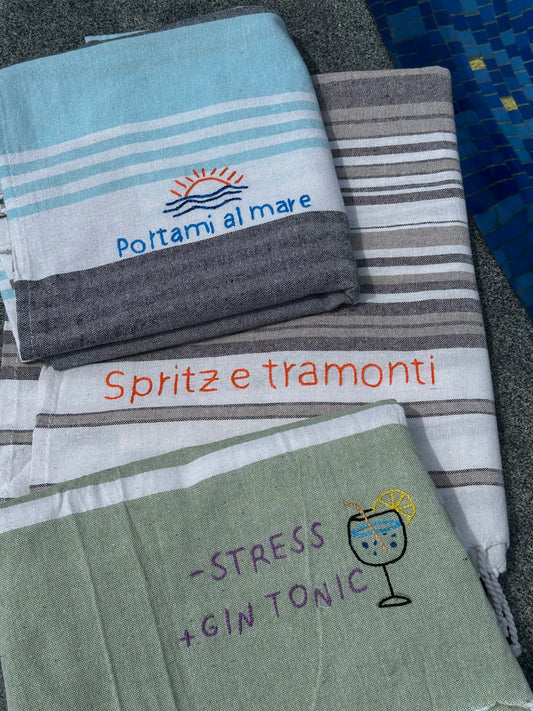 PERSONALIZZA IL TUO TELO MARE