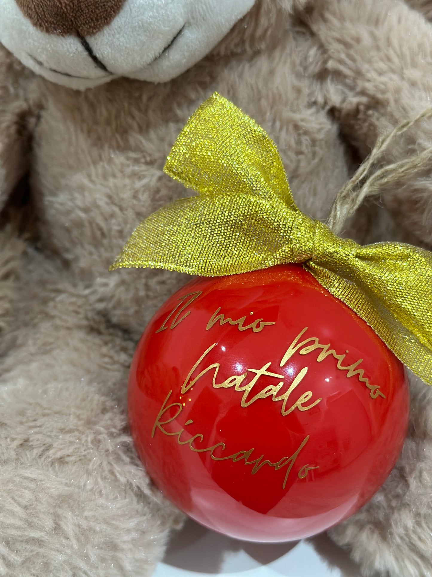 Pallina personalizzata con frase