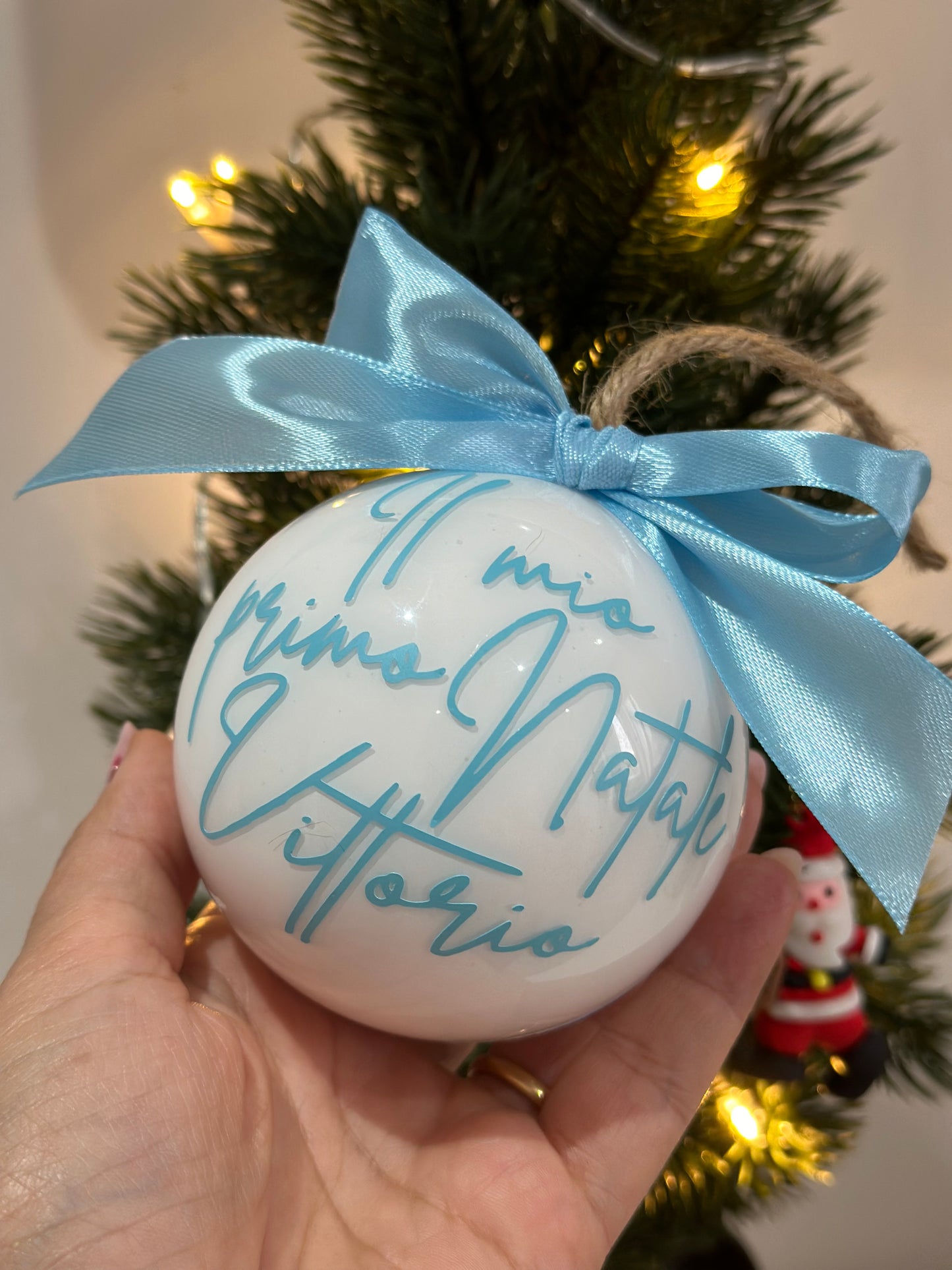 Pallina personalizzata con frase