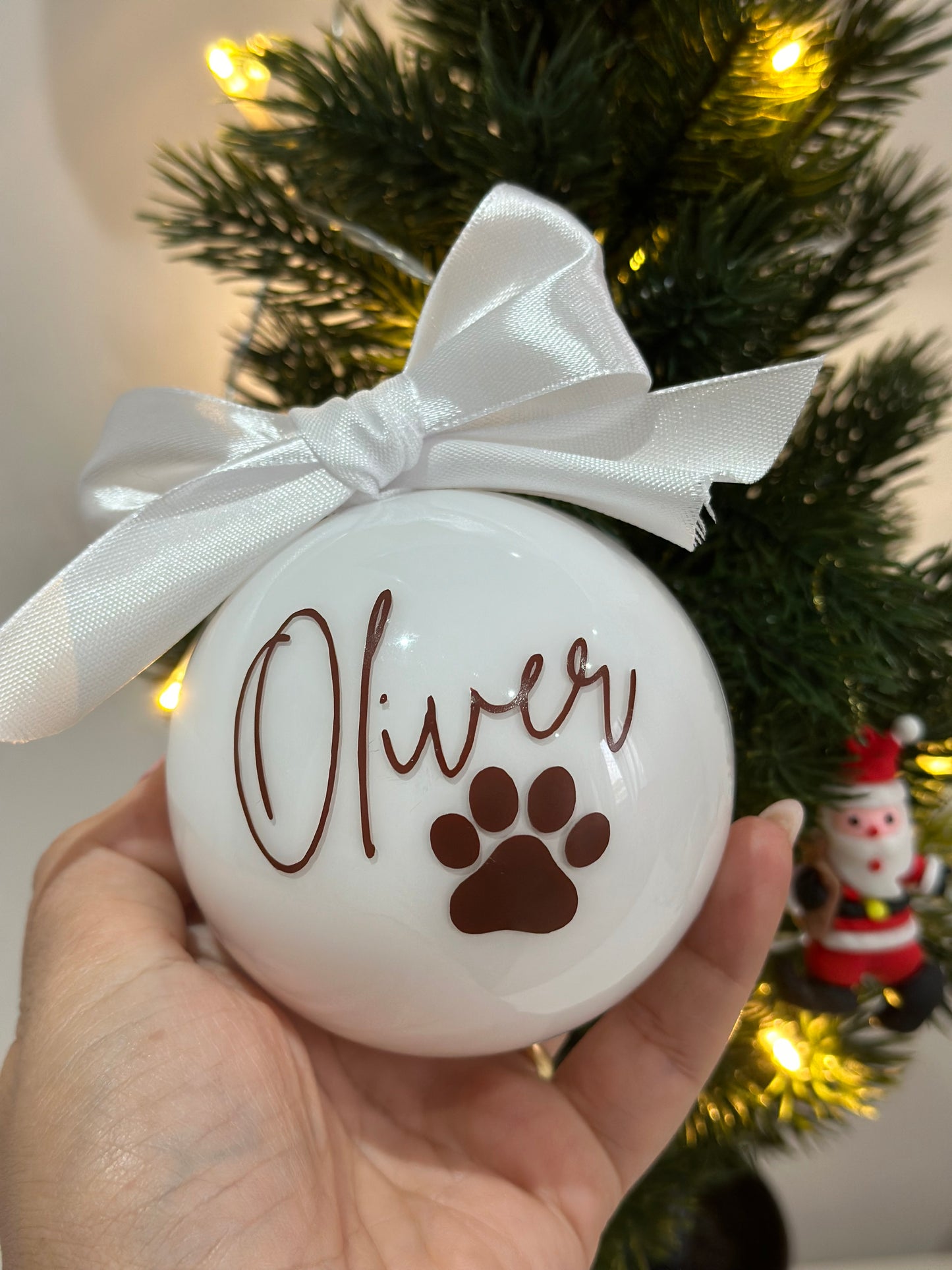 Pallina personalizzata con frase