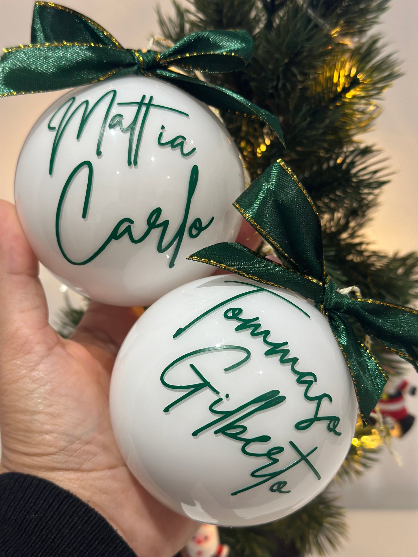 Pallina personalizzata con frase