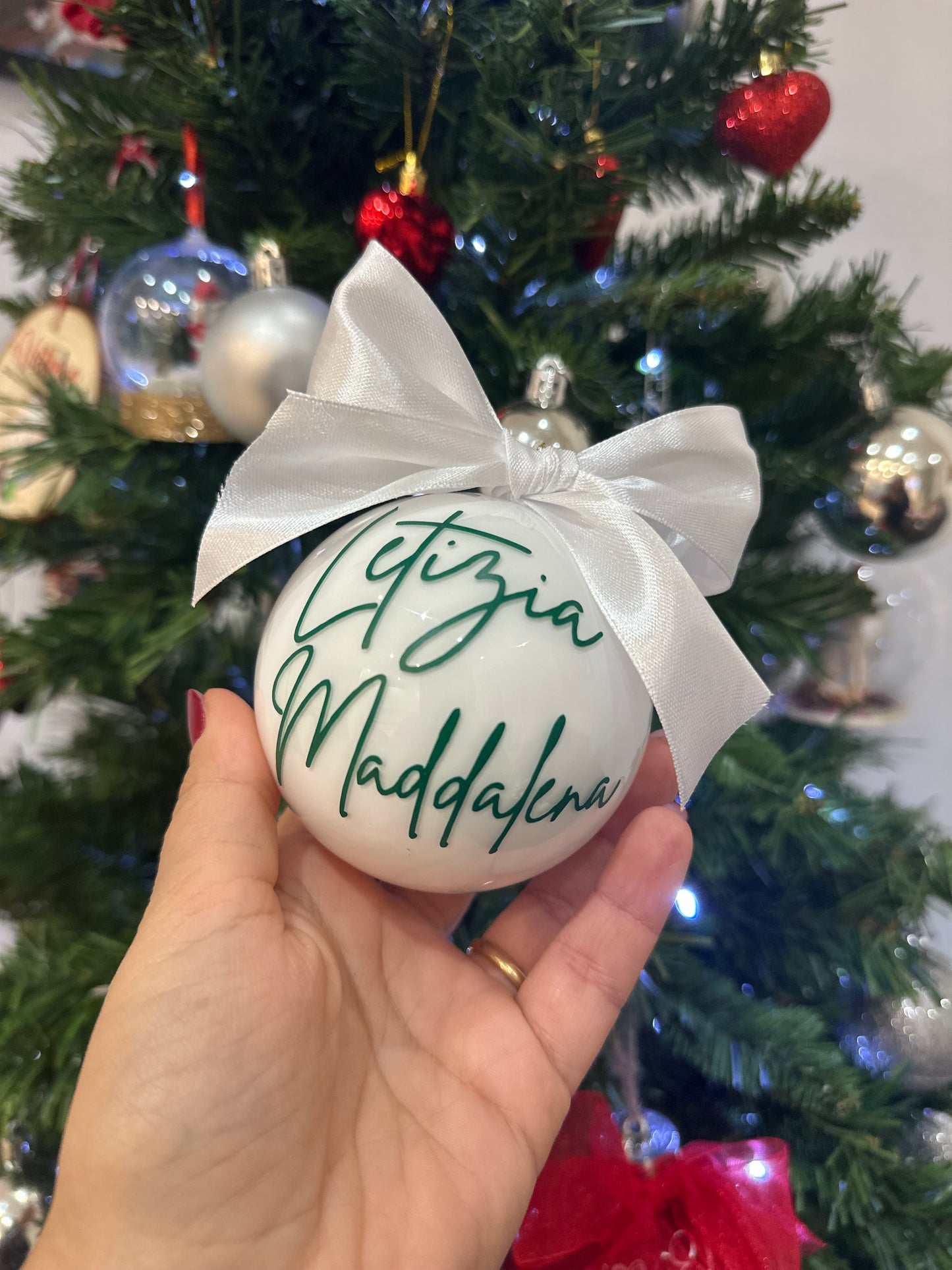 Pallina personalizzata con frase